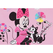 Csillogó Minnie mintás baba tipegő hálózsák.