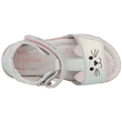 Cicás fehér szandál DDSTEP lány szandál.