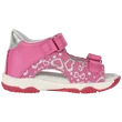 DDSTEP pink gyerek szandál ezüst szív mintával.