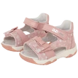 DDSTEP rózsaszín virágos lány szandál-benti cipő.