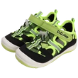 DDSTEP stradszandál fekete neon színben.