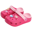 DDSTEP pink kislány klumpa, nyári papucs.