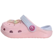 DDSTEP babarózsaszín gyerek papucs jégkrém mintával.