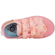 DDSTEP virágos rózsaszín vászon cipő lányoknak.
