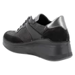 Fekete divatos  női sneaker.