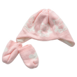 Rózsaszín sapka szett (74-80)