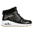 Skechers-uno-bélelt-téli-gyerekcipő-lány-fekete-arany