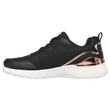 skechers-divatos-fekete-sportcipő