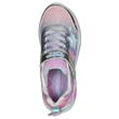 Skechers csillogó rózsaszín gyerek sportcipő.