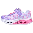 Skechers szív mintás világító gyerek sportcipő.