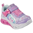 Skechers világító masnis gyerekcipő lányoknak.