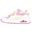 Skechers UNO fehér utcai sneaker lányoknak. 