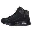 Skechers UNO fekete bélelt gyerekcipő lányoknak 310566L/BLK.
