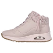 Skechers rózsaszín bélelt gyerekcipő.