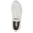 Skechers BOBS fehér női cipő memóriahabos talpbetéttel.