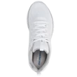 Skechers fehér női cipő memóriahabos talpbetéttel.