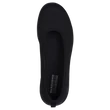 Skechers memóriahabos női fekete balerina.