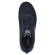 Skechers sötétkék fűzős férfi cipő.