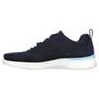 Skechers kék memóriahabos férfi sportcipő.