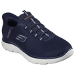 Skechers sötétkék SUMMITS férfi SLIP INS sportcipő.