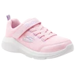 Skechers tépőzáras rózsaszín gyerekcipő lányoknak.