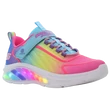 Skechers színes világító lány cipő.