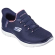Skechers SUMMITS kék SLIP-INS női cipő.