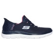 Skechers sötétkék női SLIP-INS sportcipő.
