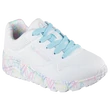 Skechers szív mintás fehér gyerekcipő.