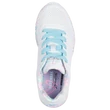 Skechers szives fehér lány sneaker.