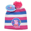 Peppa kék csíkos kötött sapka (52-54)