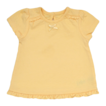 Sárga masnis póló (56-62)