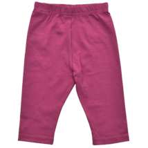 Rózsaszín rövid kislány leggings.
