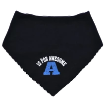 Kék baba nyálkendő fiúknak.