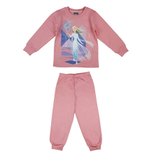 Jégvarázs-Elza-mintás-lány-rózsaszín-pizsama-hosszú-ujjal