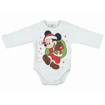 Mickey mikulás ruhában body (56-80)