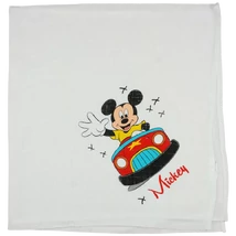 disney-mickey-egér-autó-mintás-textil-pelenka