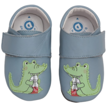 DDSTEP krokodilos puha talpú baba cipő fiúknak.