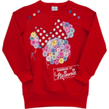 Minnie piros pulóver (128-146)