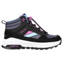 Skechers-Let's-Explore-vízlepergető-lány-cipő-fekete-színben-magas-szárral-31-36-méret