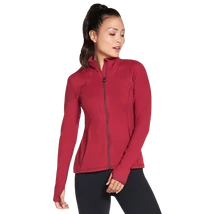 Skechers-Mesh-női-cipuáras-sport-felső-sport-kaddigán-fitness-dzseki-bordó