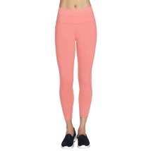 Skechers-Performance-női-sport-legging-korall-színben-7/8-os-szárral