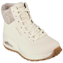 Skechers UNO RUGGED DARLING DAZE krémszínű női cipő.