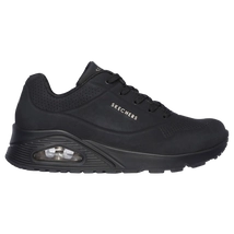 Skechers UNO STAND ON AIR fekete női sneaker.