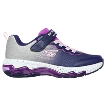 SKECHERS SKECH-AIR FUSION színátmenetes sötétkék-lila lány sportcipő.