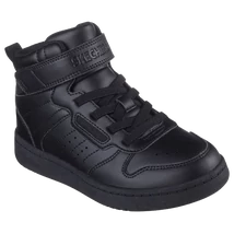 Skechers RAPID AVENUE fekete gyerekcipő.