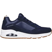 SKECHERS UNO STACRE férfi cipő sötétkék-fehér.