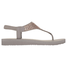 Skechers MEDITATION ROCKSTAR flip flop női szandál.
