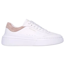 SKECHERS BEST BEVAIHOR női fűzős utcai sneaker fehér rózsaszín színben.
