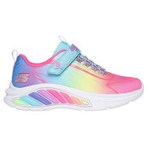 Skechers rainbow cruisers világító lány sportcipő.